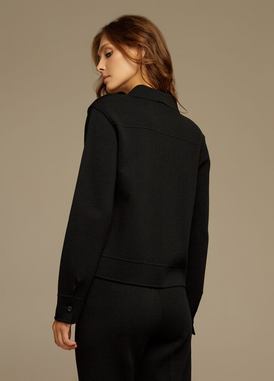JACKET BLACK with pockets 4082-Collections_Fall-Winter_4