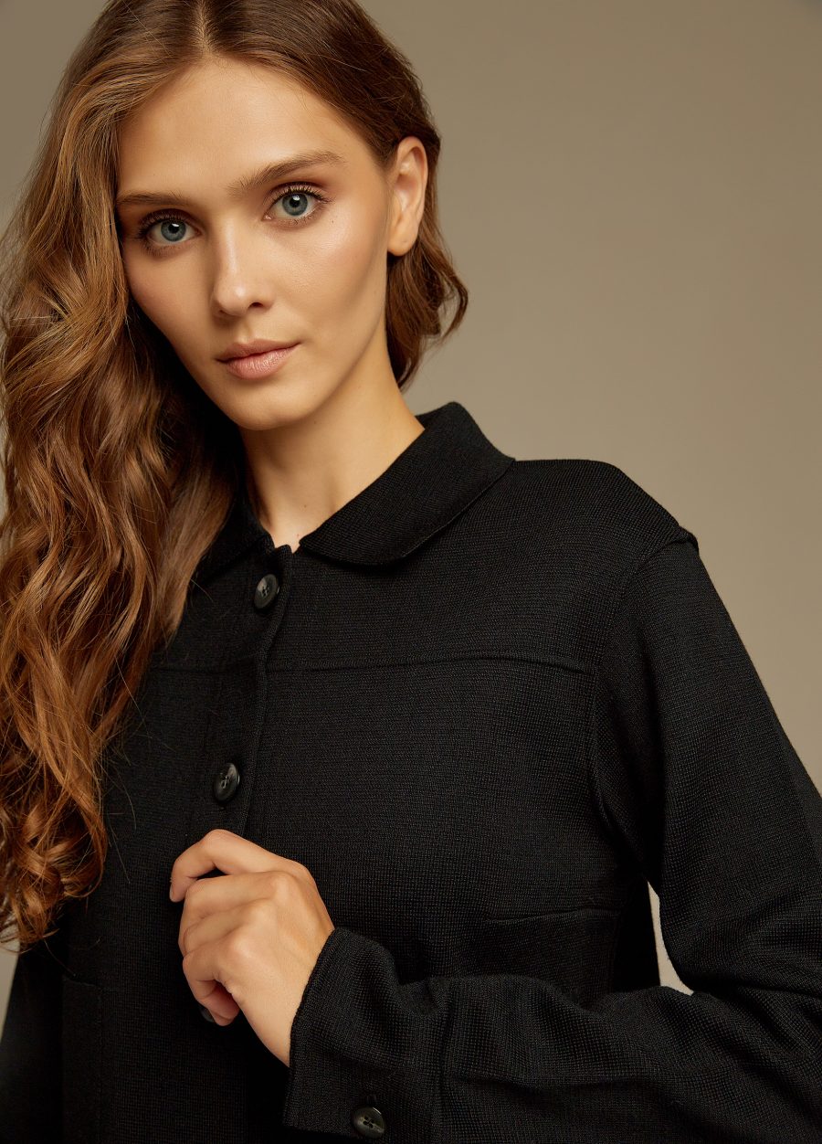JACKET BLACK with pockets 4082-Collections_Fall-Winter_2
