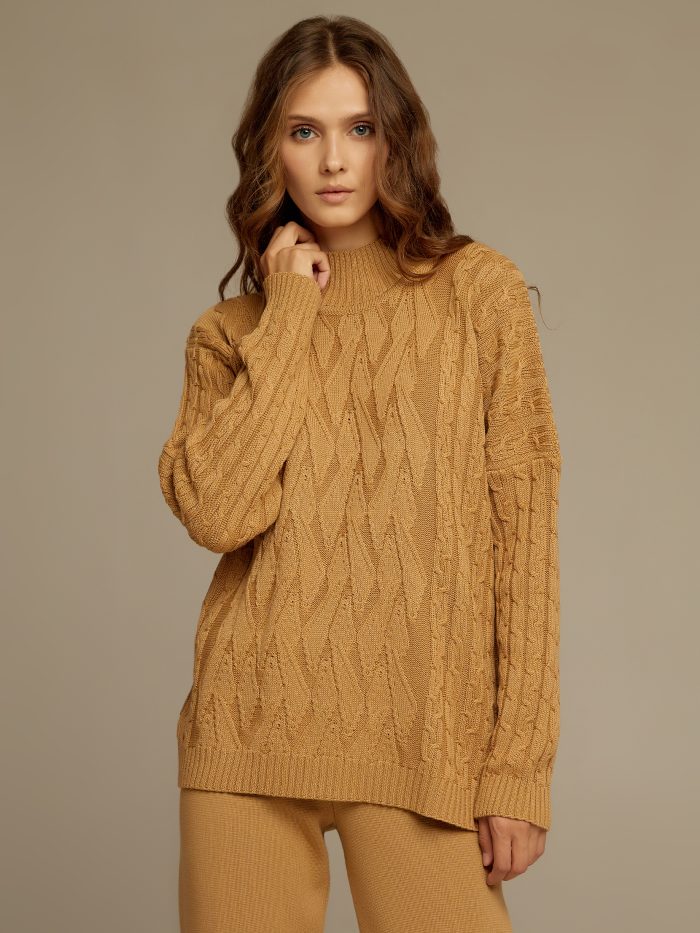 Beige Sweater 4084