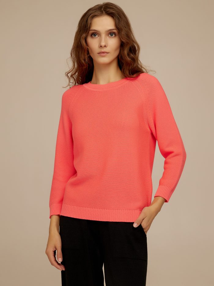 JUMPER ROSE in semi-cotton 3009