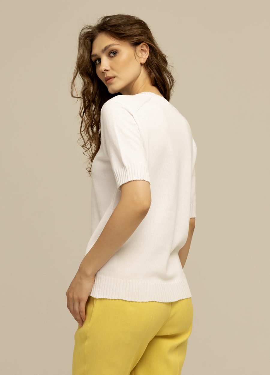 JUMPER WHITE made of semi-cotton 3007-Collections_Ready to Wear_3