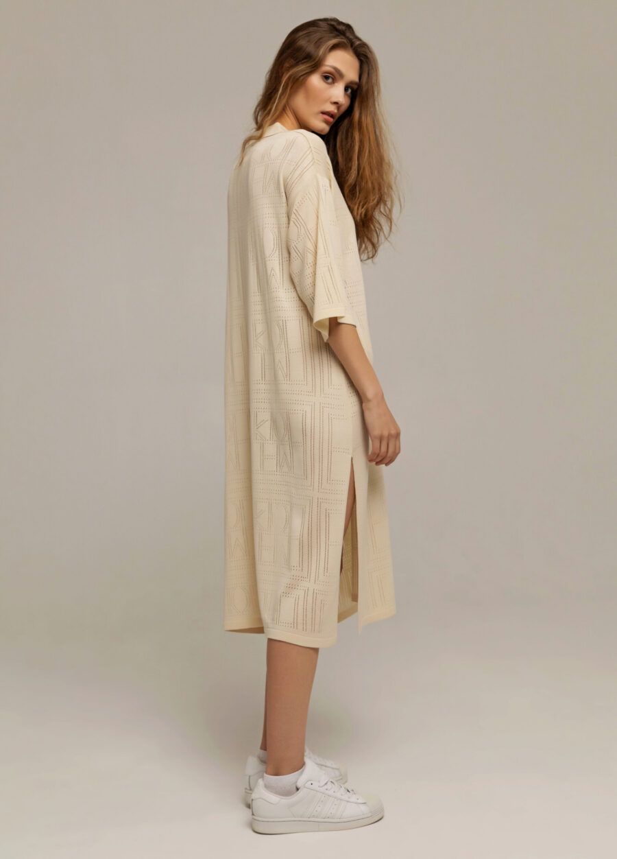 DRESS BEIGE polo oversized viscose 3013-Collections_Dresses_3