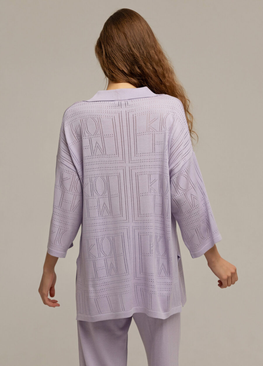 JACKET LILAC shirt with buttons 3014-Collections_Jackets & Cardigans_4
