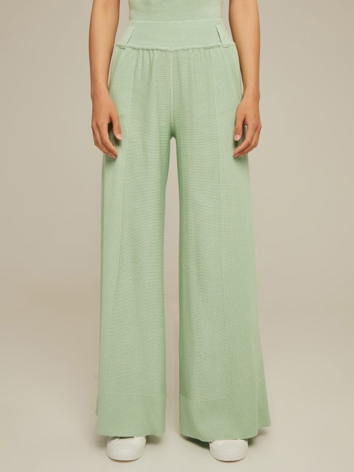 PANTS MINT made of semi-cotton 3027