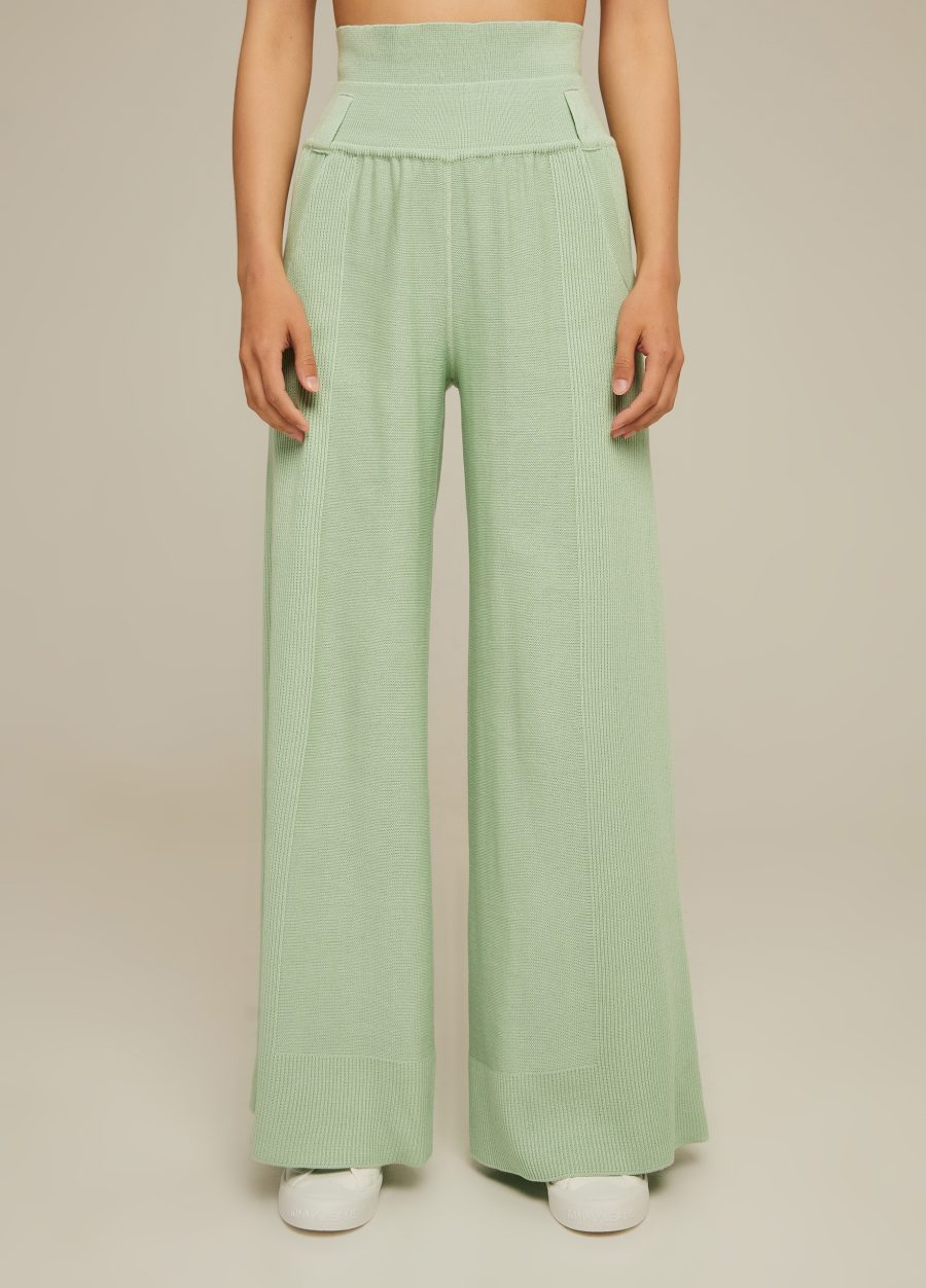 PANTS MINT made of semi-cotton 3027-Collections_Ready to Wear_1