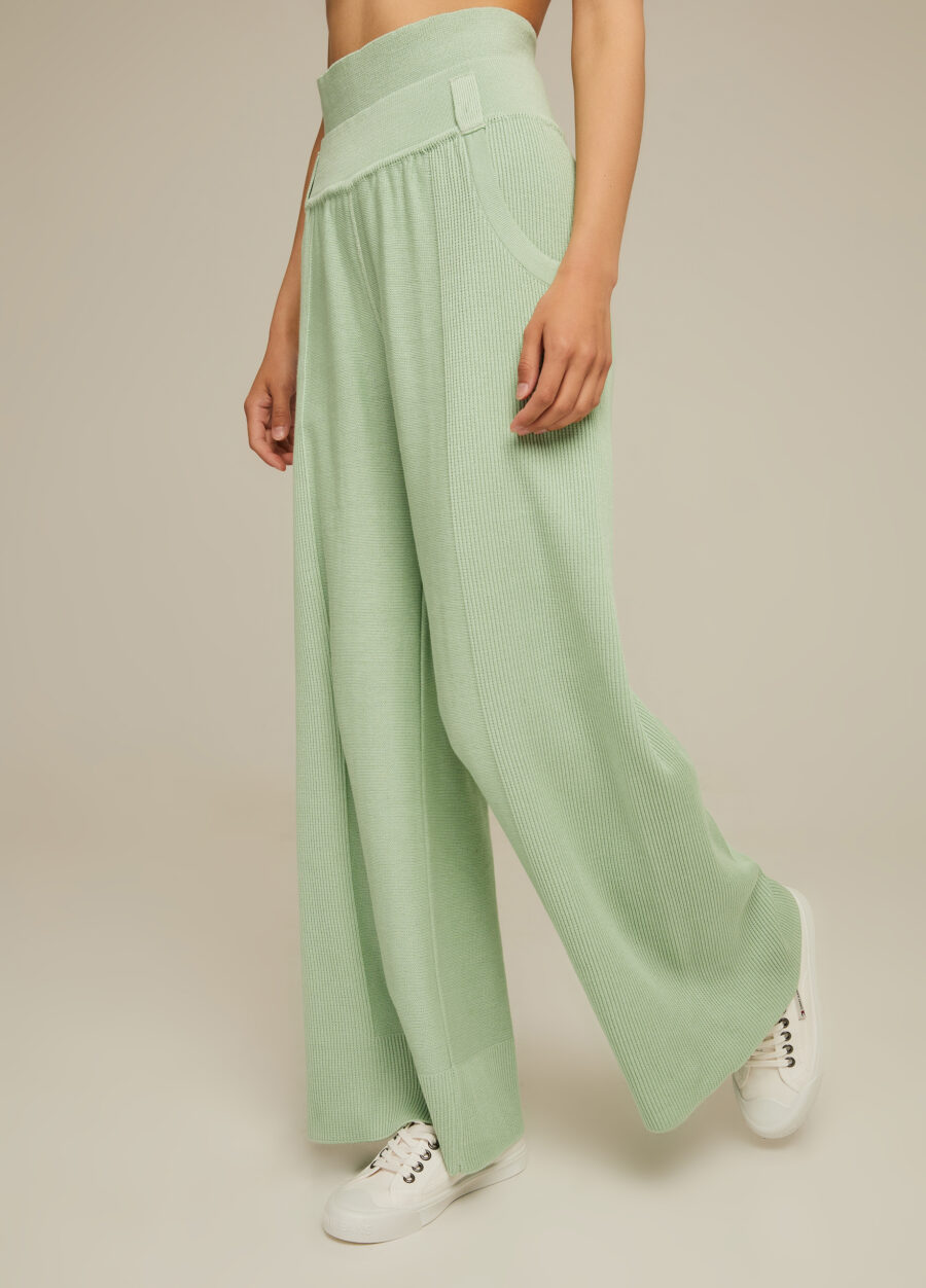 PANTS MINT made of semi-cotton 3027-Collections_Ready to Wear_2
