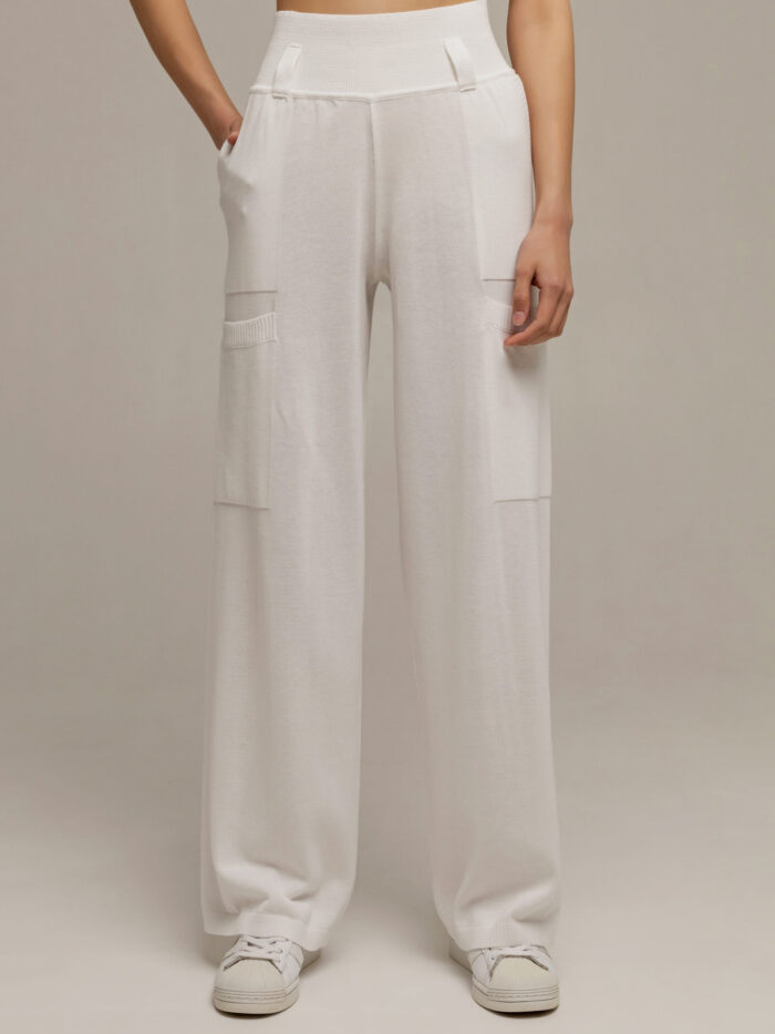 PANTS WHITE with side pockets 3033