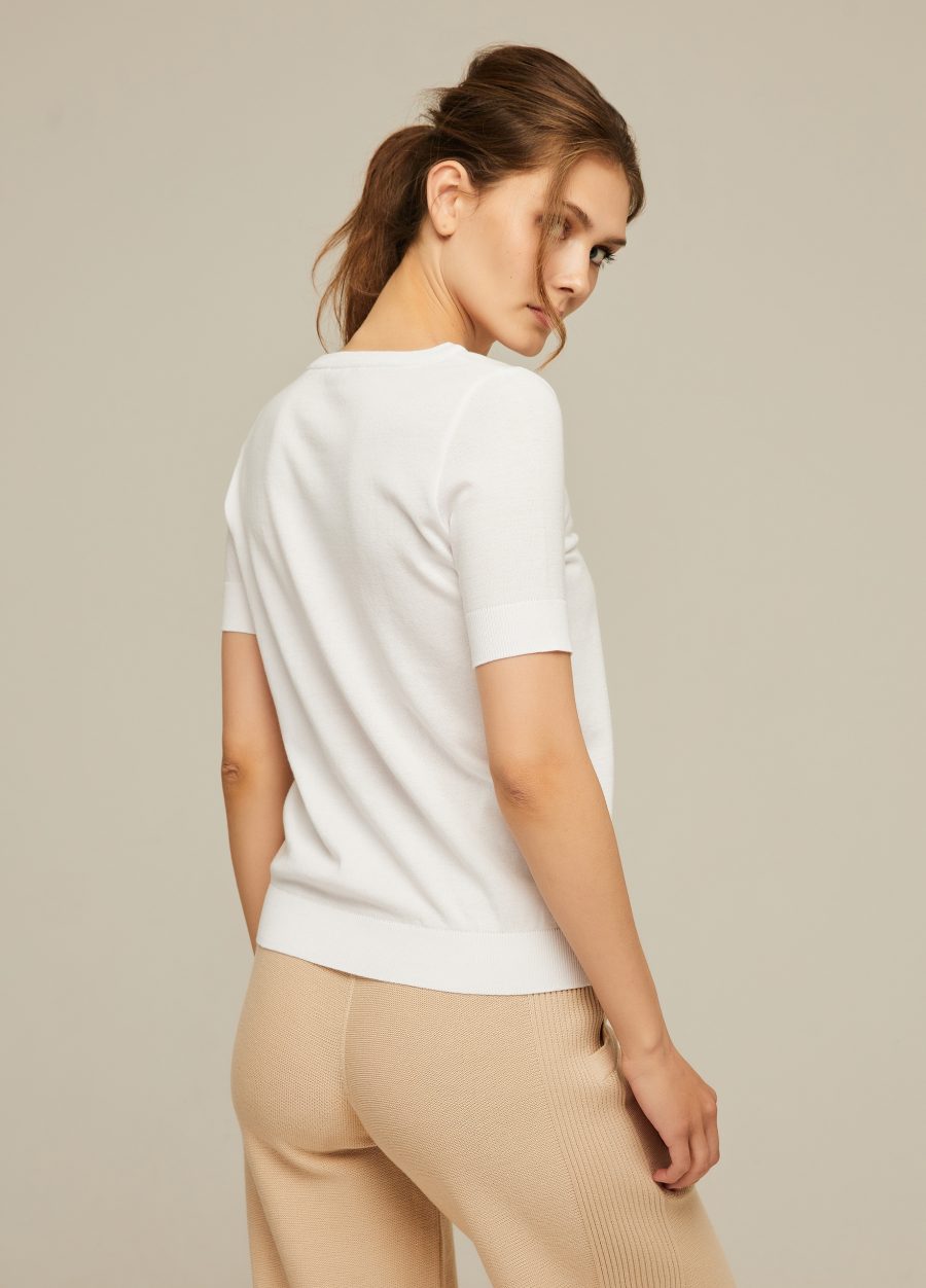 JUMPER WHITE made of 100% cotton 3040-Collections_Essentials_4