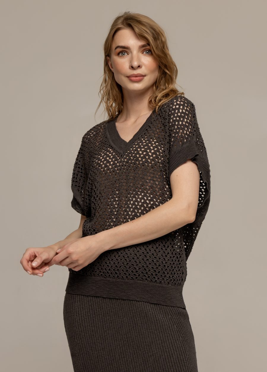 JUMPER DARK-GREY made of linen and cotton 3046-Collections_Ready to Wear_3