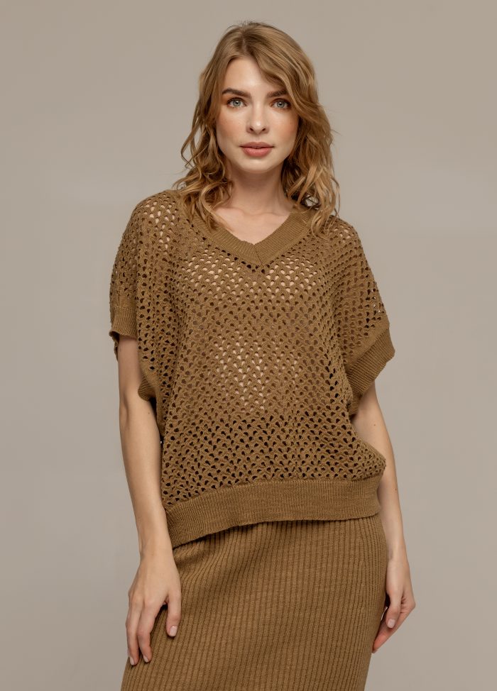 JUMPER HIRSLEY made of linen 3046