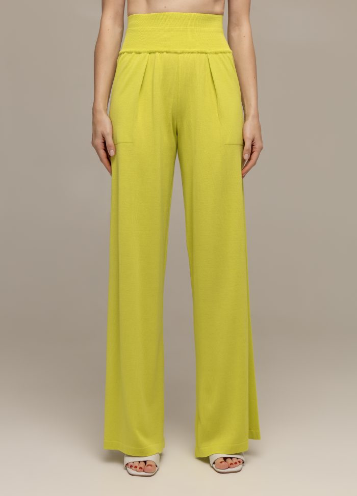 PANTS GREEN with pockets 3049