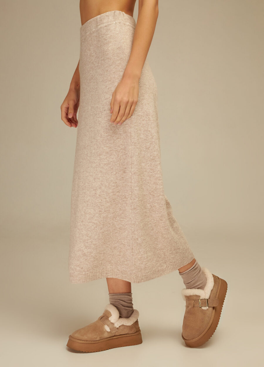 SKIRT BEIGE streight cut wool 3118-Collections_Fall-Winter_3