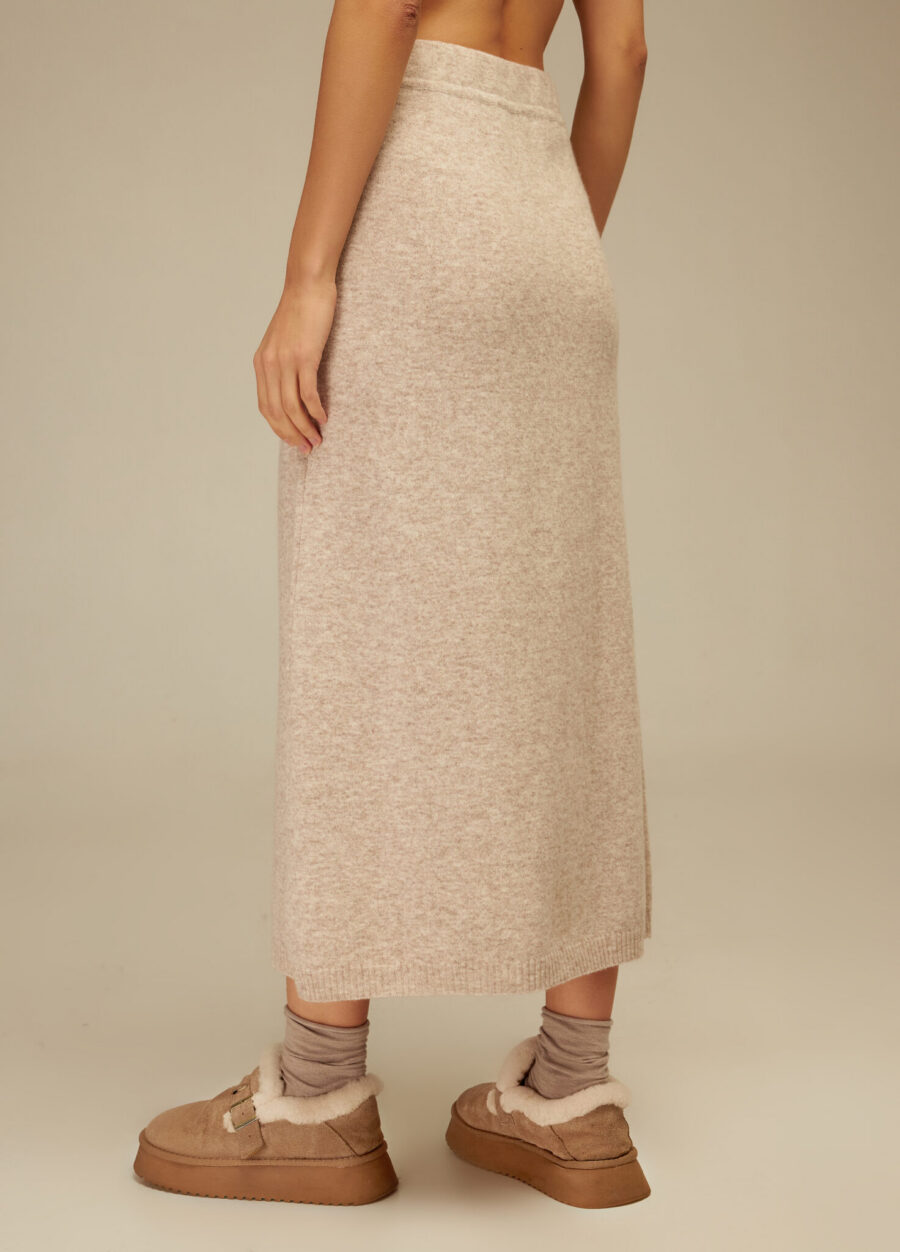 SKIRT BEIGE streight cut wool 3118-Collections_Fall-Winter_4
