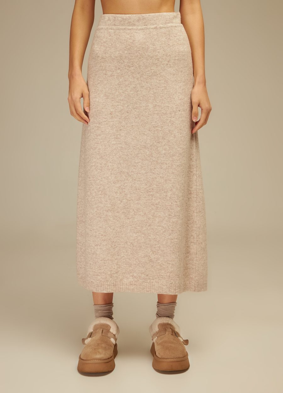 SKIRT BEIGE streight cut wool 3118-Collections_Fall-Winter_1