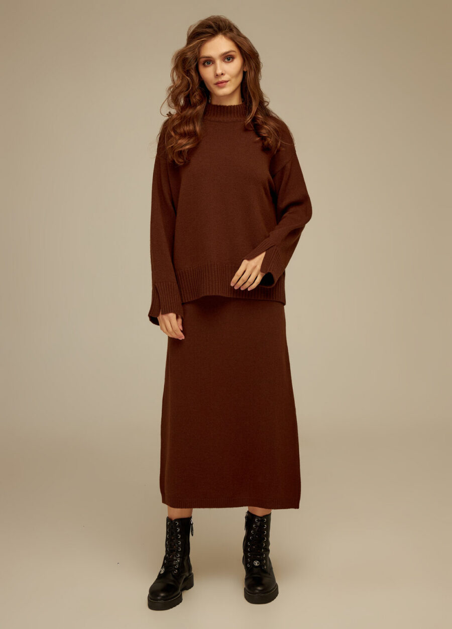 SKIRT CHOCOLATE  3118-Collections_Fall-Winter_3