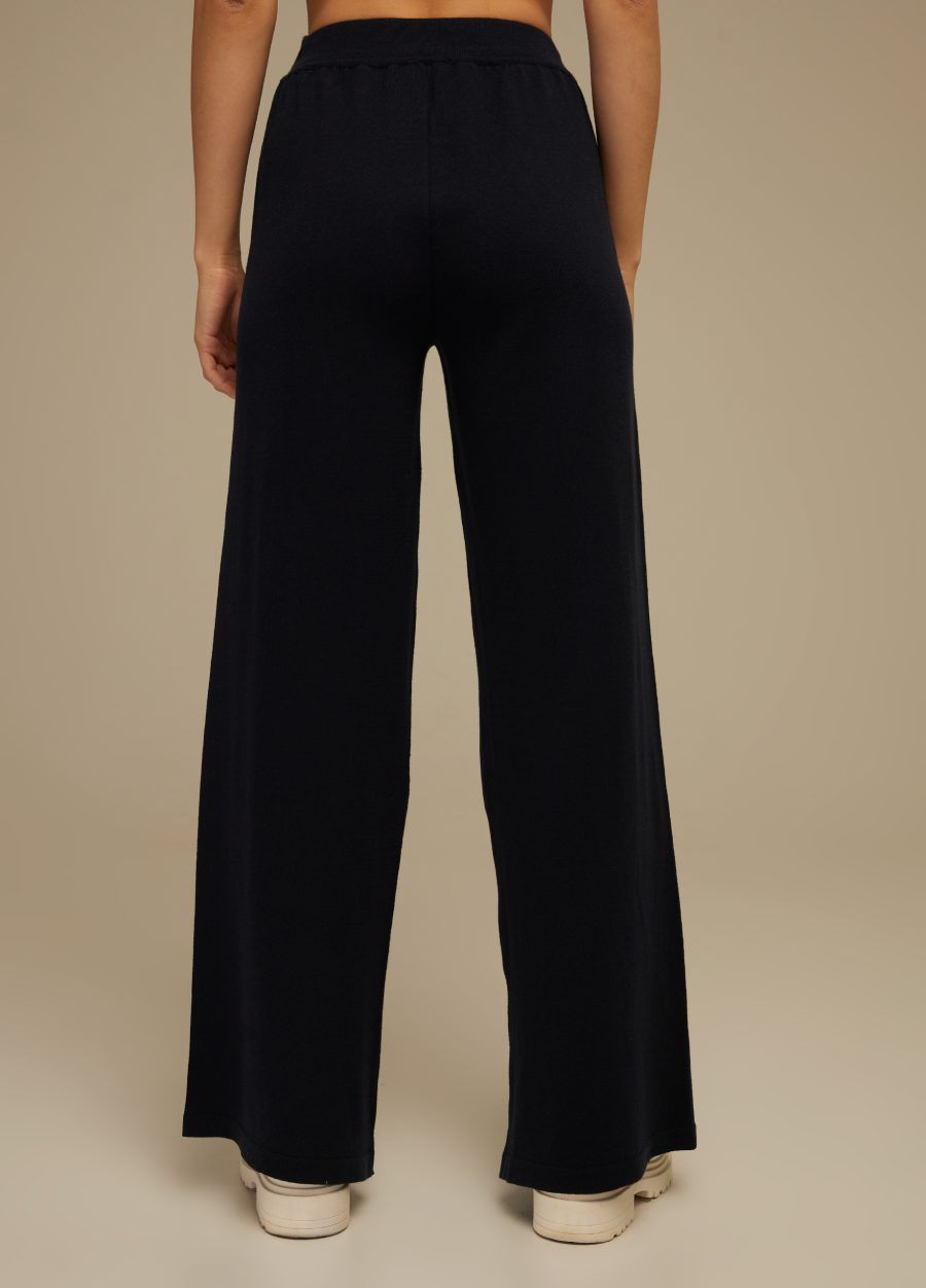 PANTS NAVY BLUE made of semi-cotton 4003-Collections_Ready to Wear_4