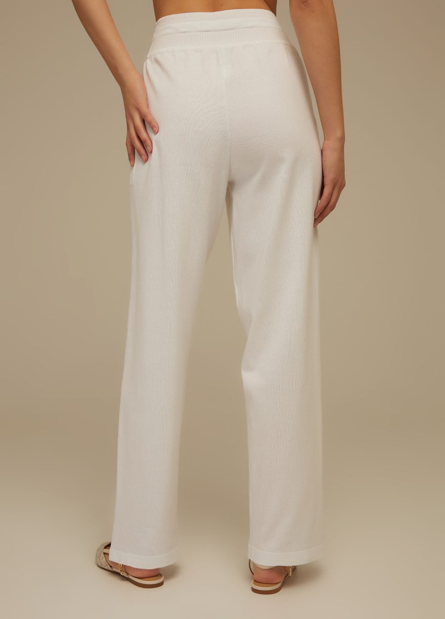 PANTS WHITE made of semi-cotton 4005-Collections_Ready to Wear_5