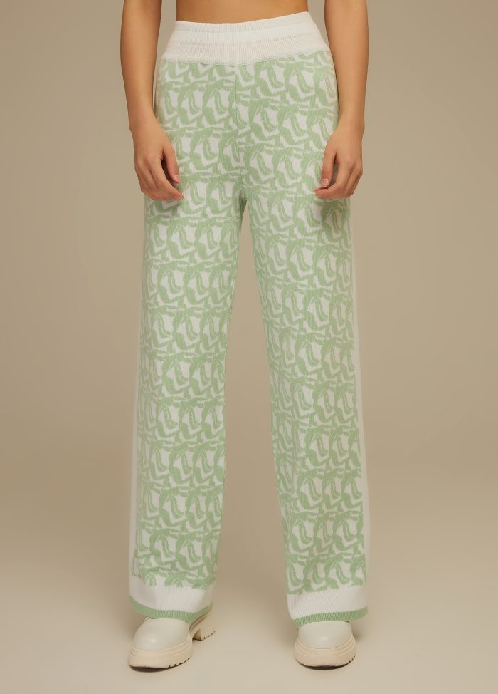 PANTS MINT made of semi-cotton 4014