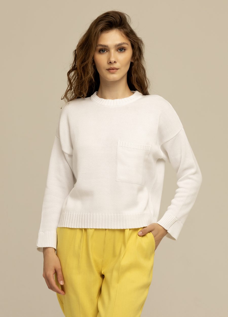 JUMPER WHITE short 4023-Collections_Ready to Wear_1