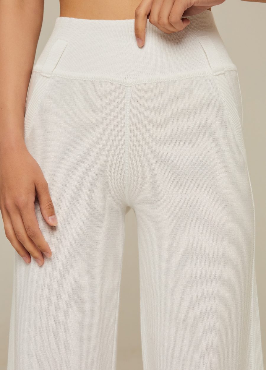 PANTS WHITE made of semi-cotton 4027-Collections_Ready to Wear_2