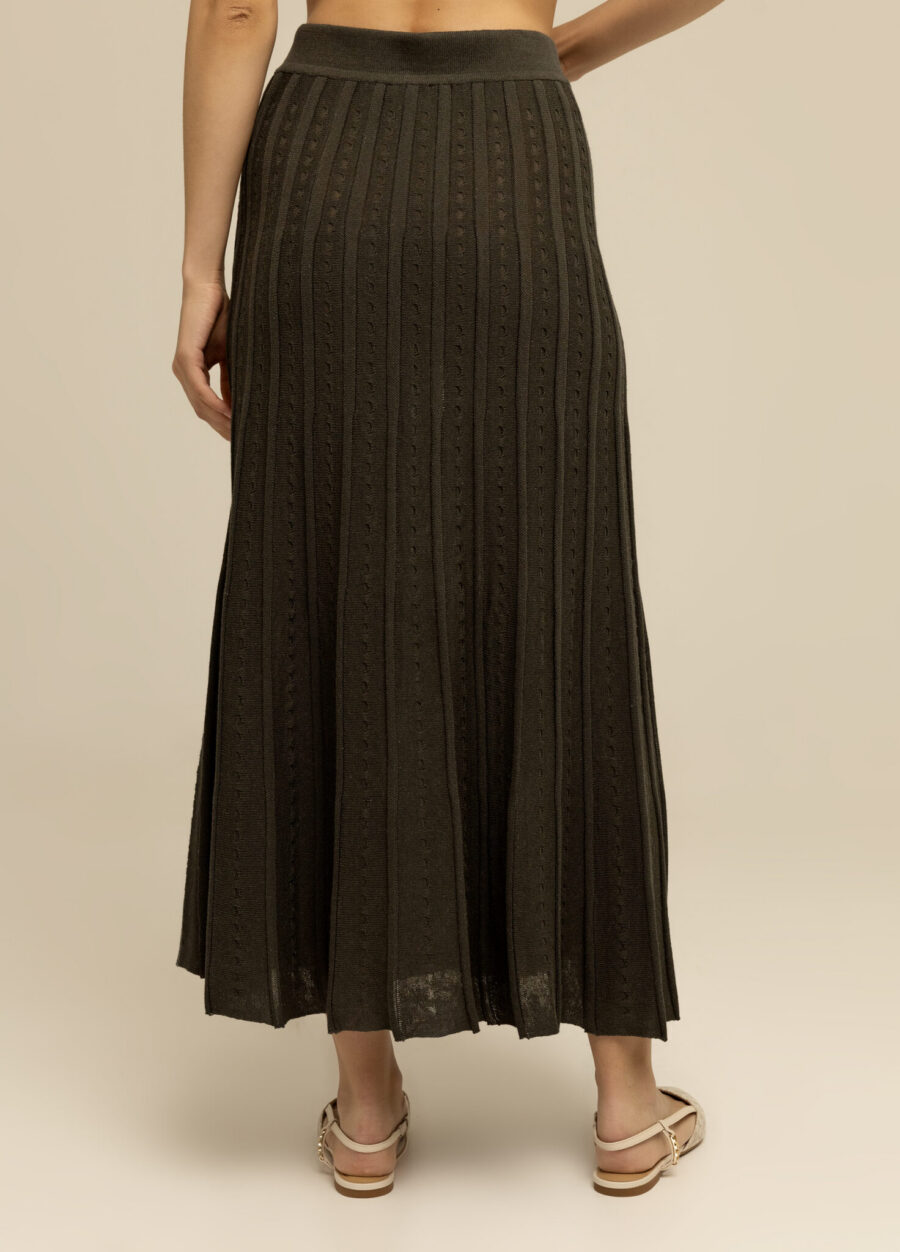 DARK gray trapeze skirt with linen 4048-Collections_Ready to Wear_4
