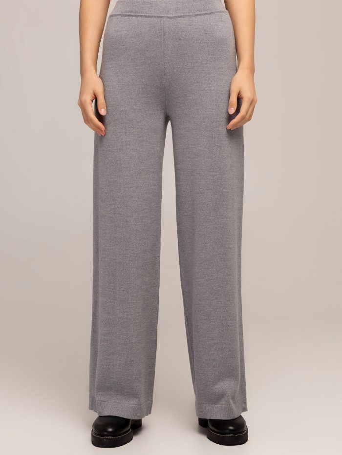 PANTS GREY 100% merino wool 9110