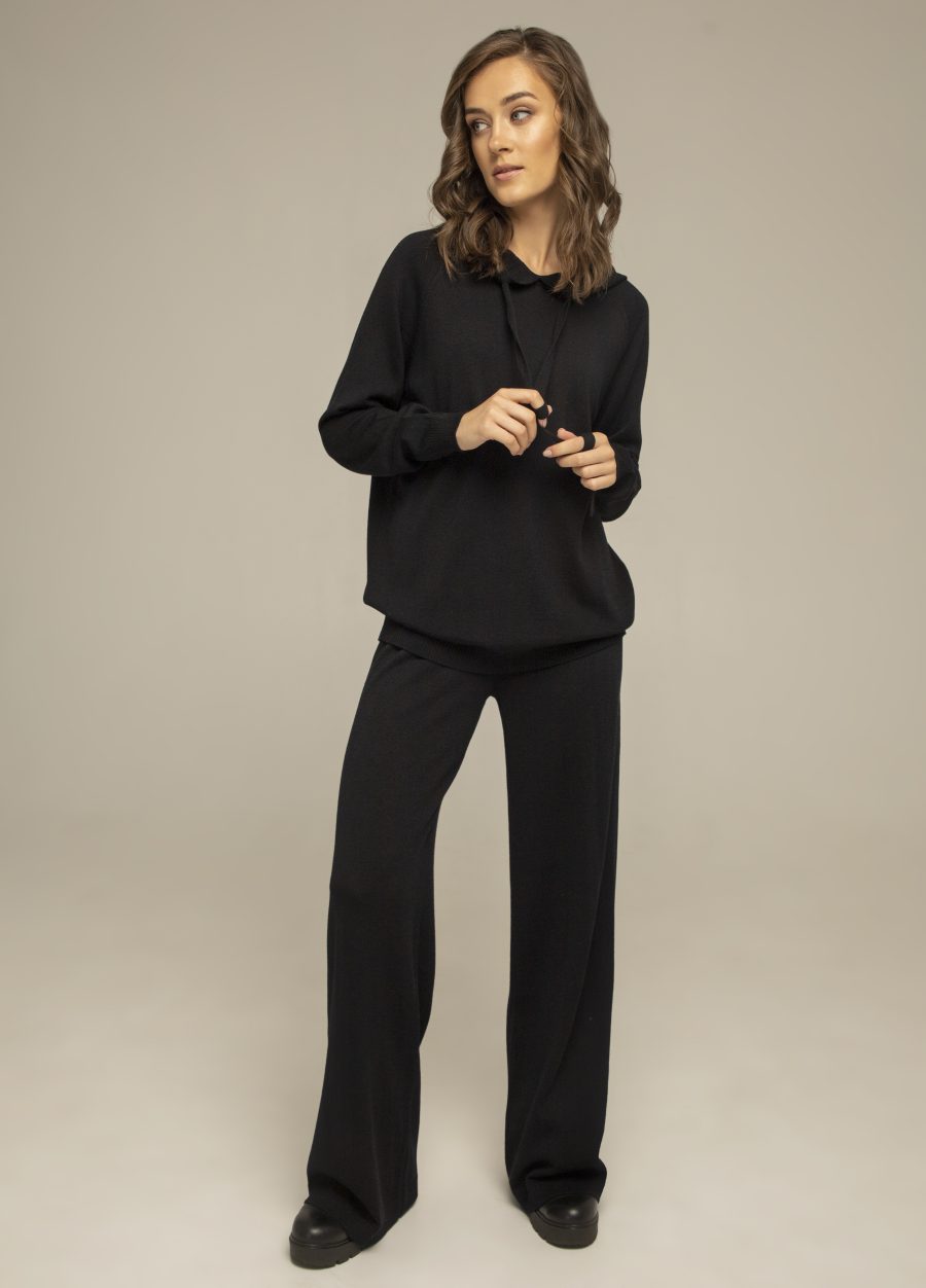 PANTS BLACK 100% merino wool 9110-Collections_Fall-Winter_2