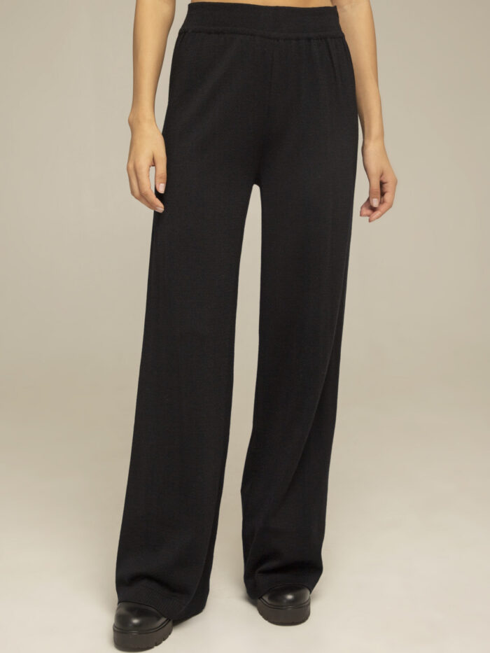 PANTS BLACK 100% merino wool 9110