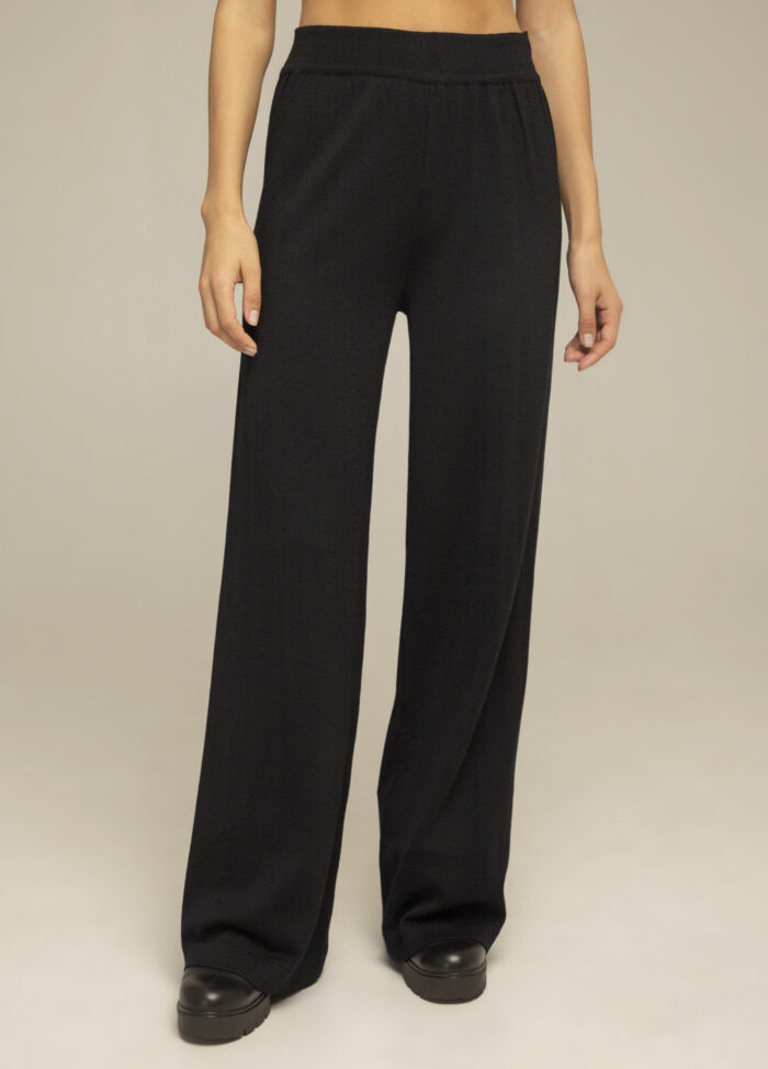 PANTS BLACK 100% merino wool 9110