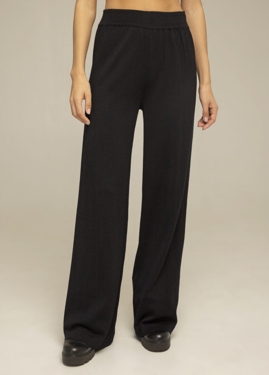 PANTS BLACK 100% merino wool 9110-Collections_Fall-Winter_1