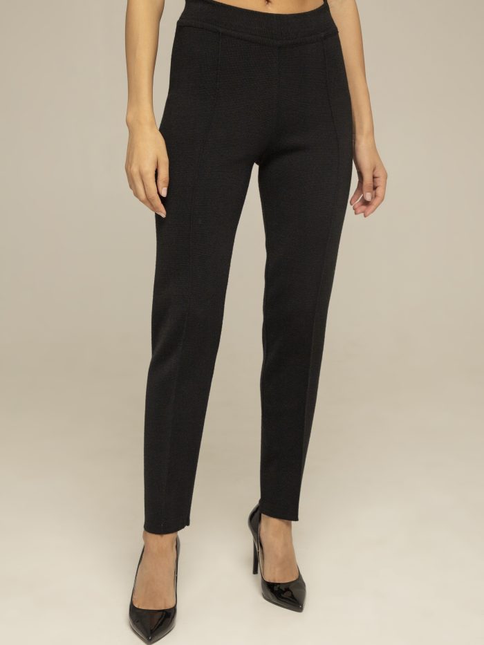 PANTS BLACK made of merino wool 9072