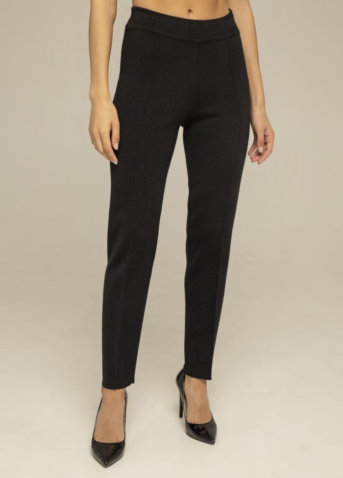 PANTS BLACK made of merino wool 9072