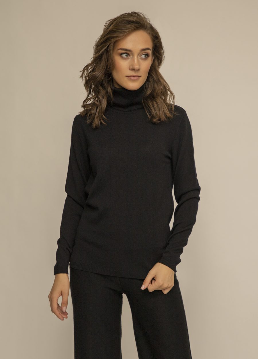 TURTLENECK BLACK 100% merino wool 1216-Collections_Essentials_1