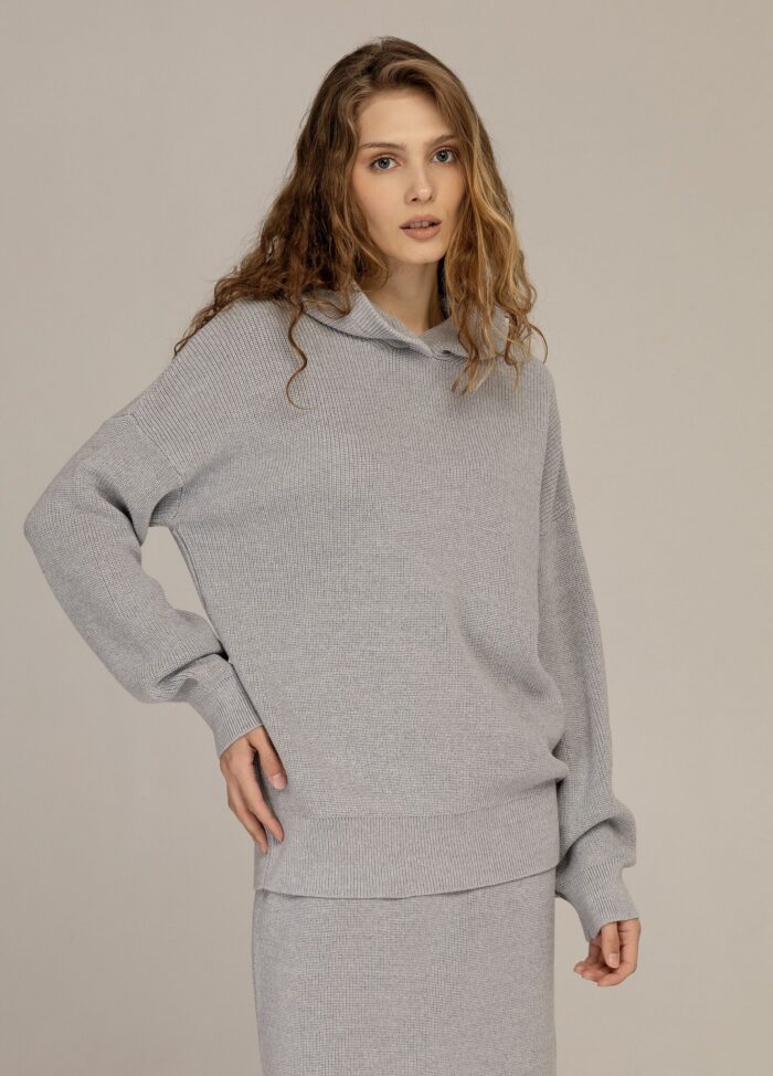 HOODIE GREY 3052