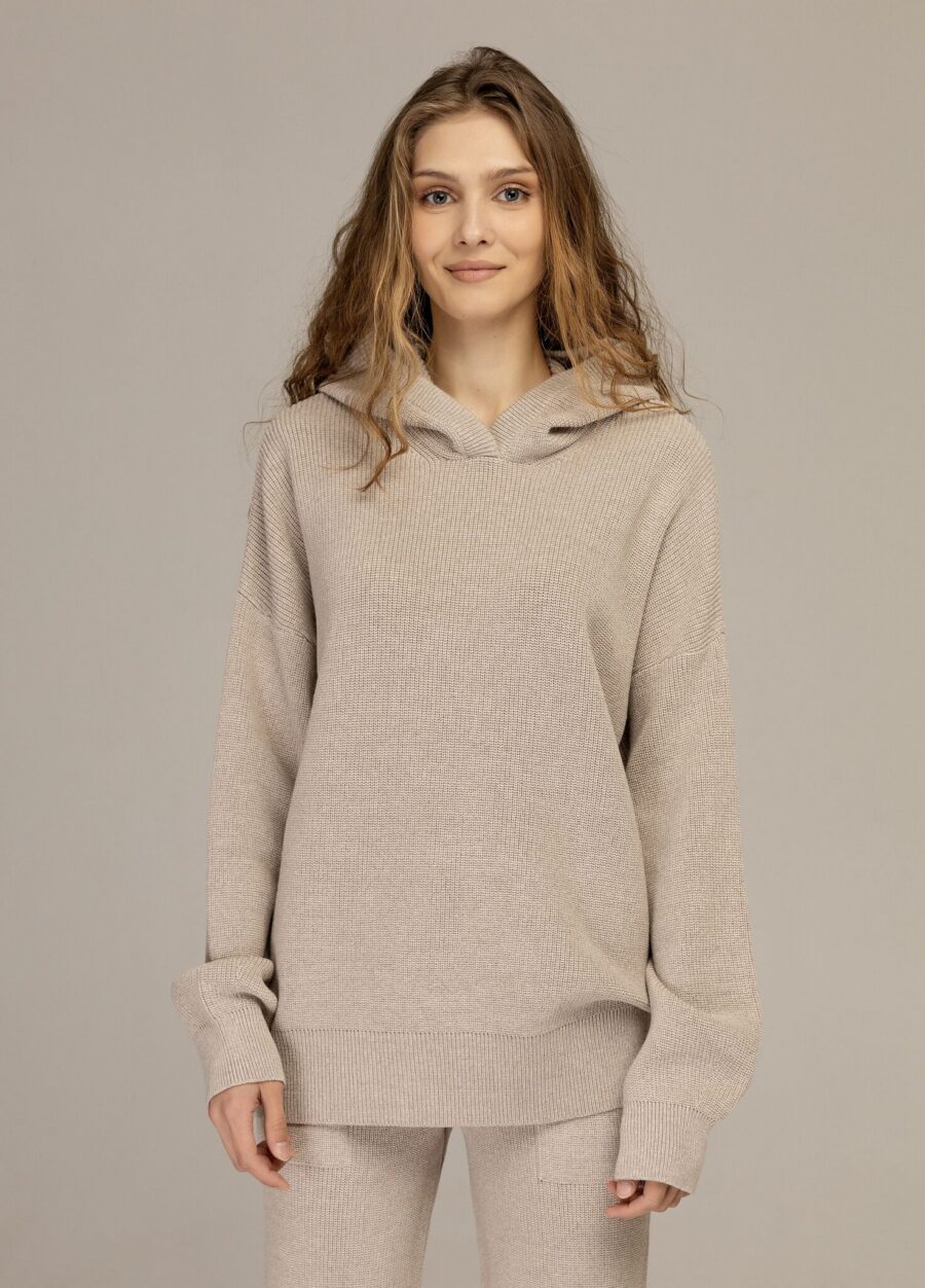 HOODIE LIGHT BEIGE 3052 3052-Collections_Fall-Winter_1