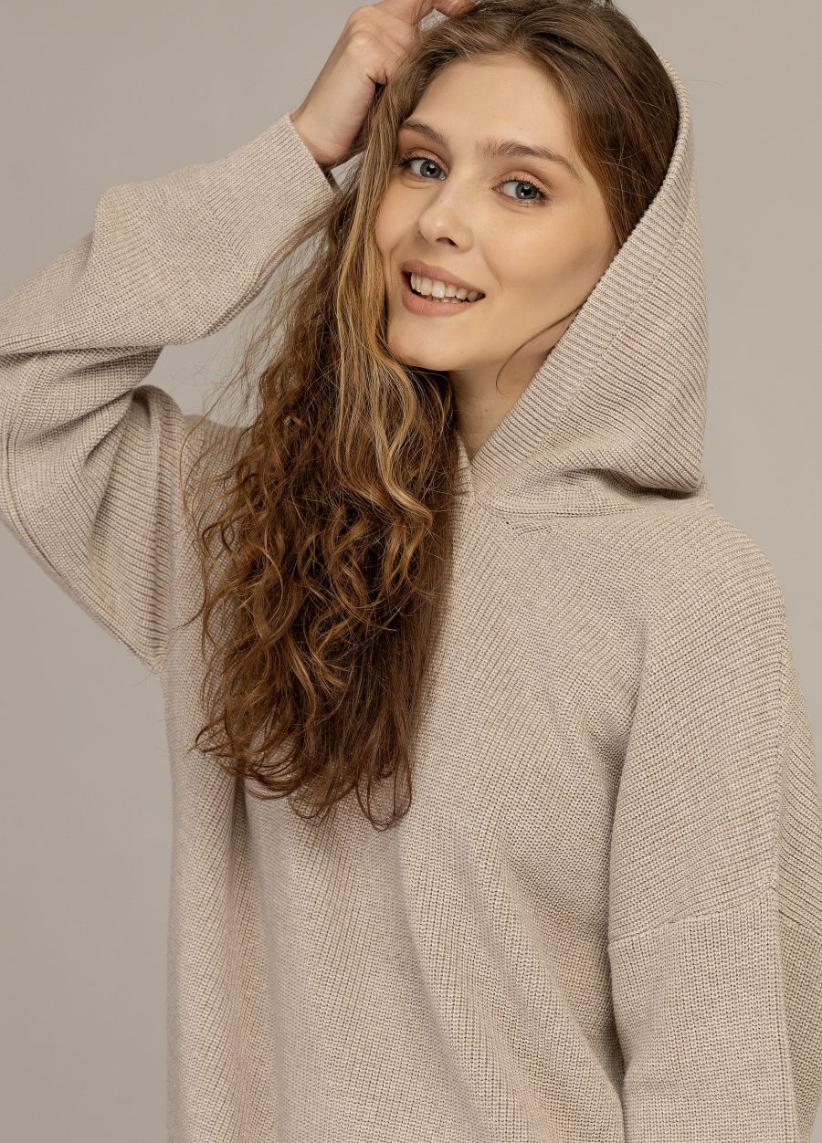 HOODIE LIGHT BEIGE 3052 3052-Collections_Fall-Winter_2