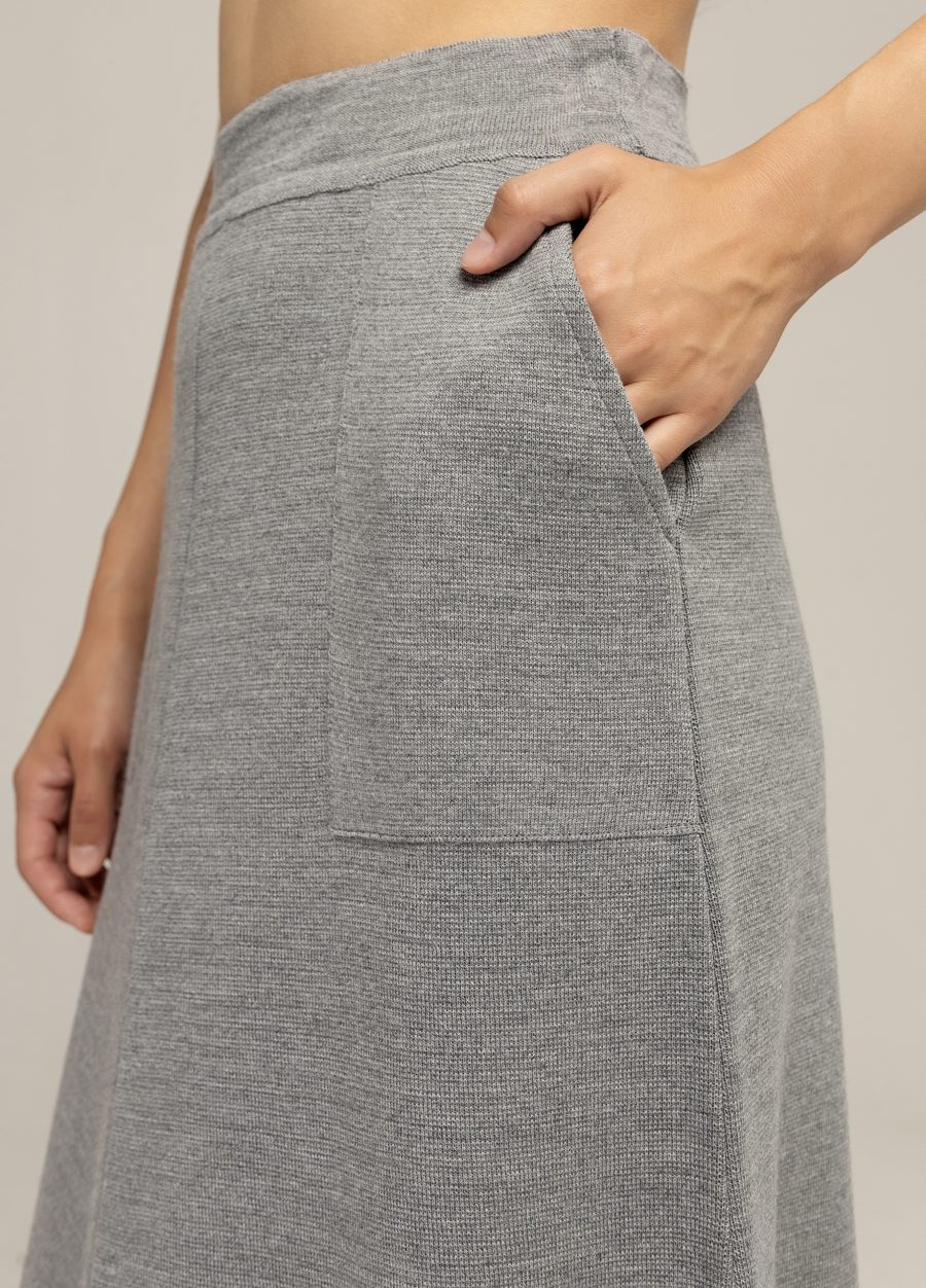 SKIRT LIGHT GRAY 3064-Collections_Fall-Winter_2