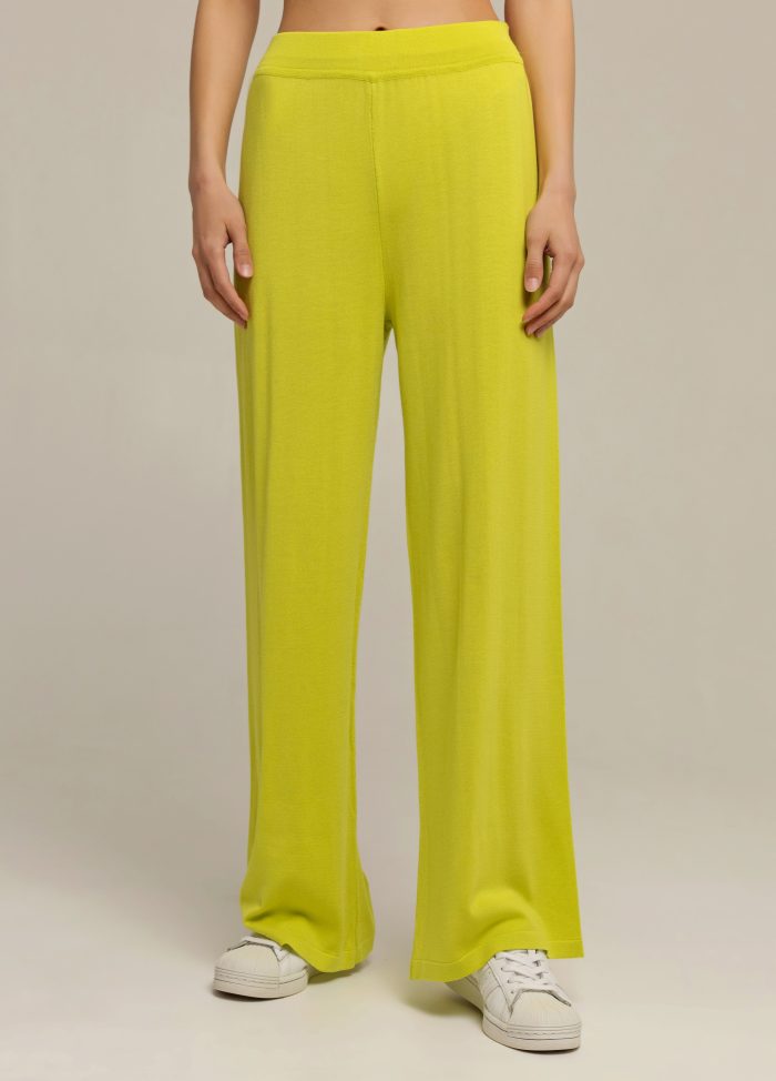 PANTS GREEN made of viscose 3015