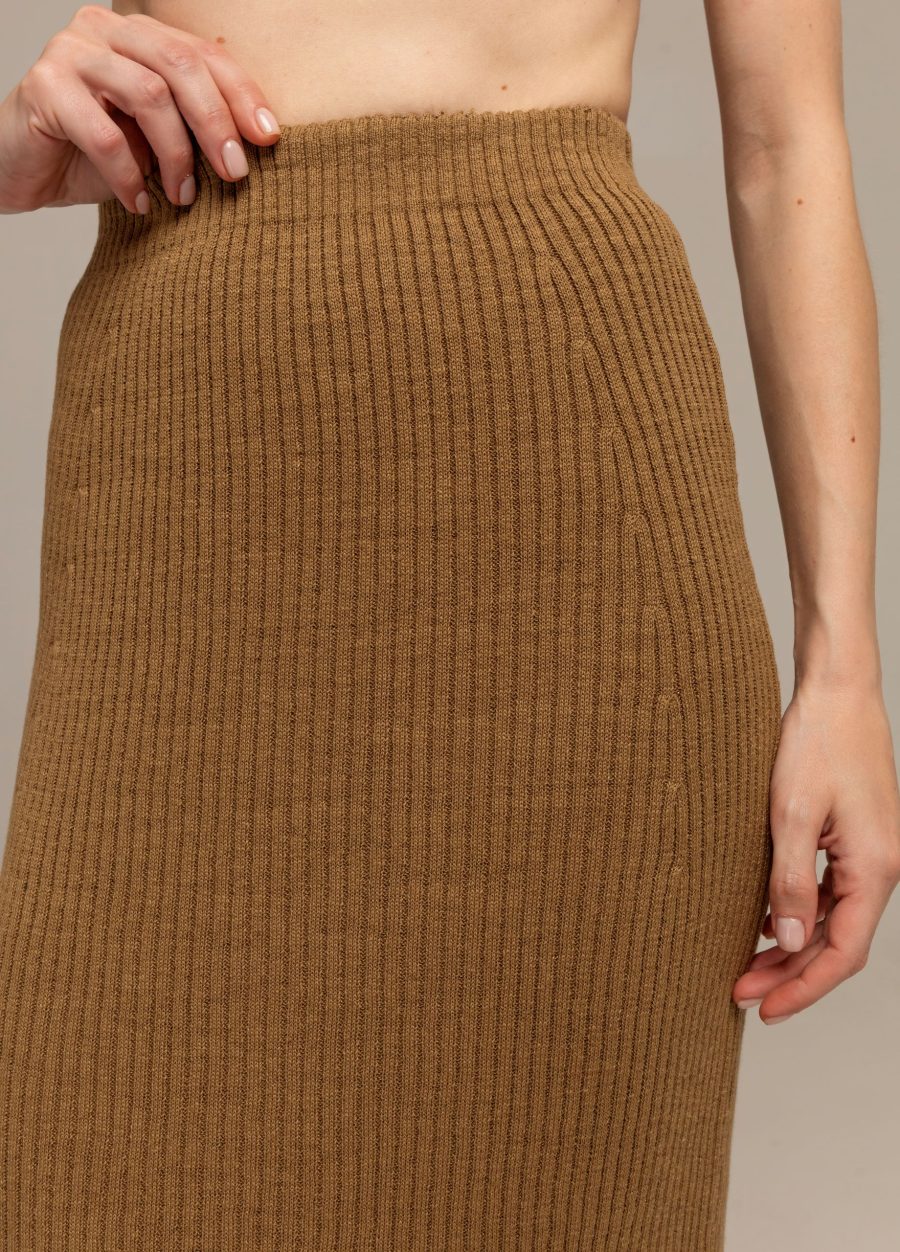 SKIRT with a flare pencil linen 3069-Collections_Ready to Wear_2
