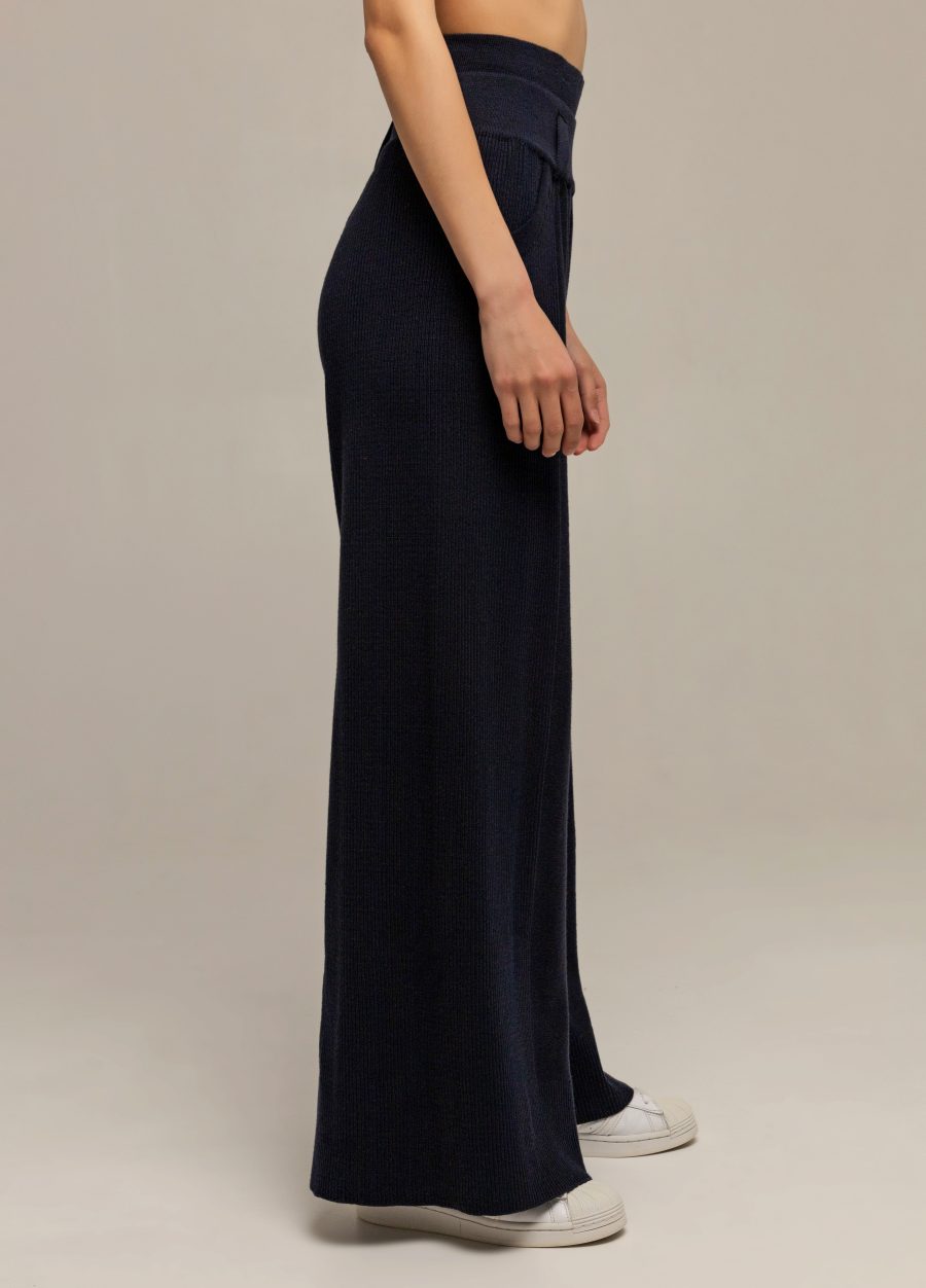 PANTS NAVY BLUE high rise 3027-Collections_Ready to Wear_4