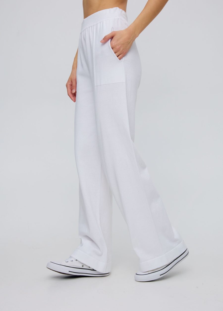 PANTS WHITE made of semi-cotton 4003-Collections_Ready to Wear_2