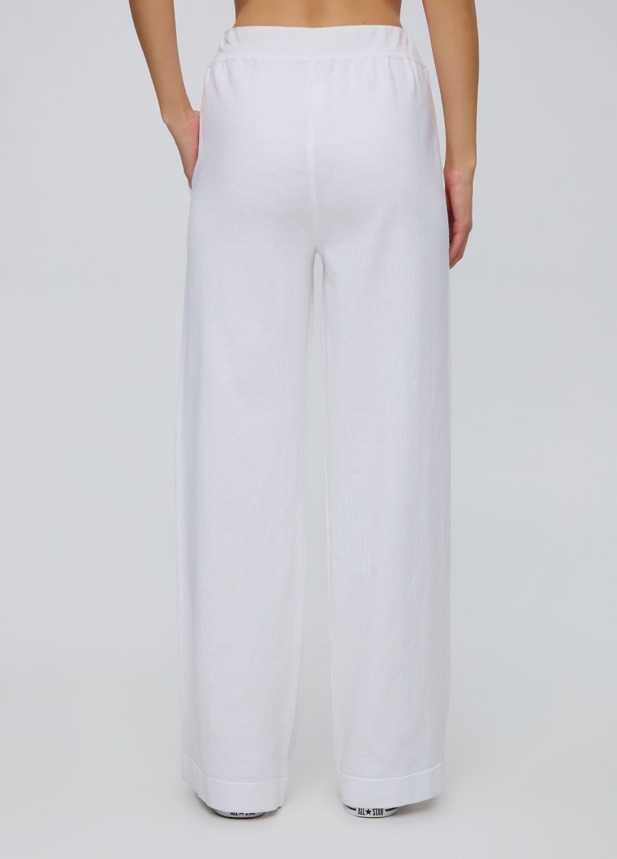 PANTS WHITE made of semi-cotton 4003-Collections_Ready to Wear_4
