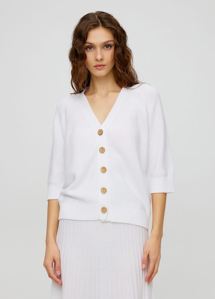 JACKET WHITE with buttons 4049