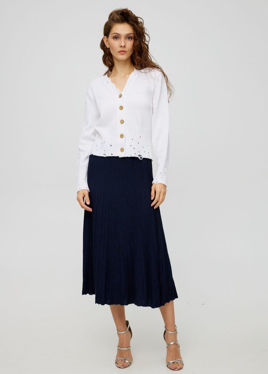 White jacket with buttons 5002-Collections_Jackets & Cardigans_4