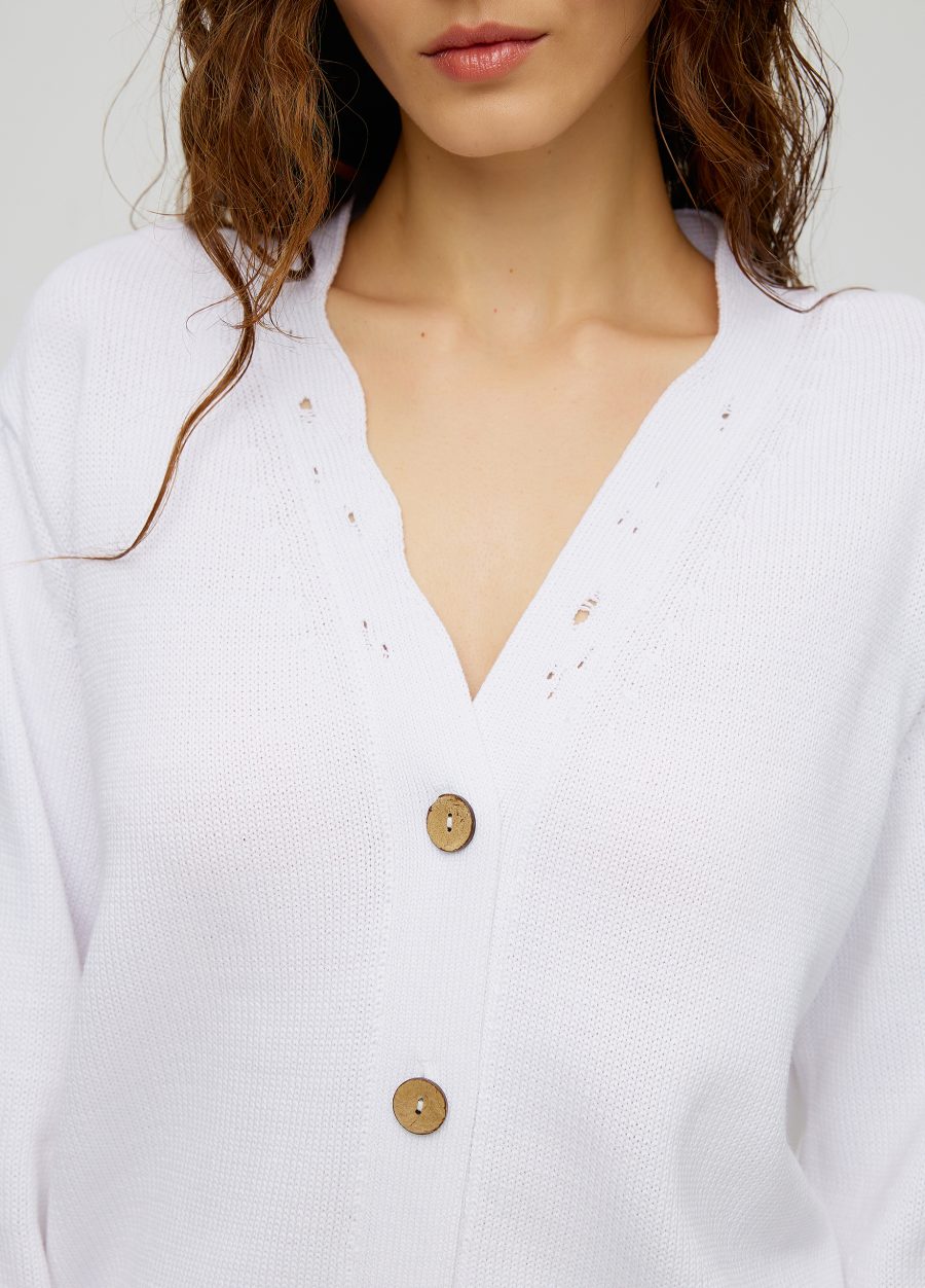 CARDIGAN WHITE with buttons 5003-Collections_Jackets & Cardigans_2