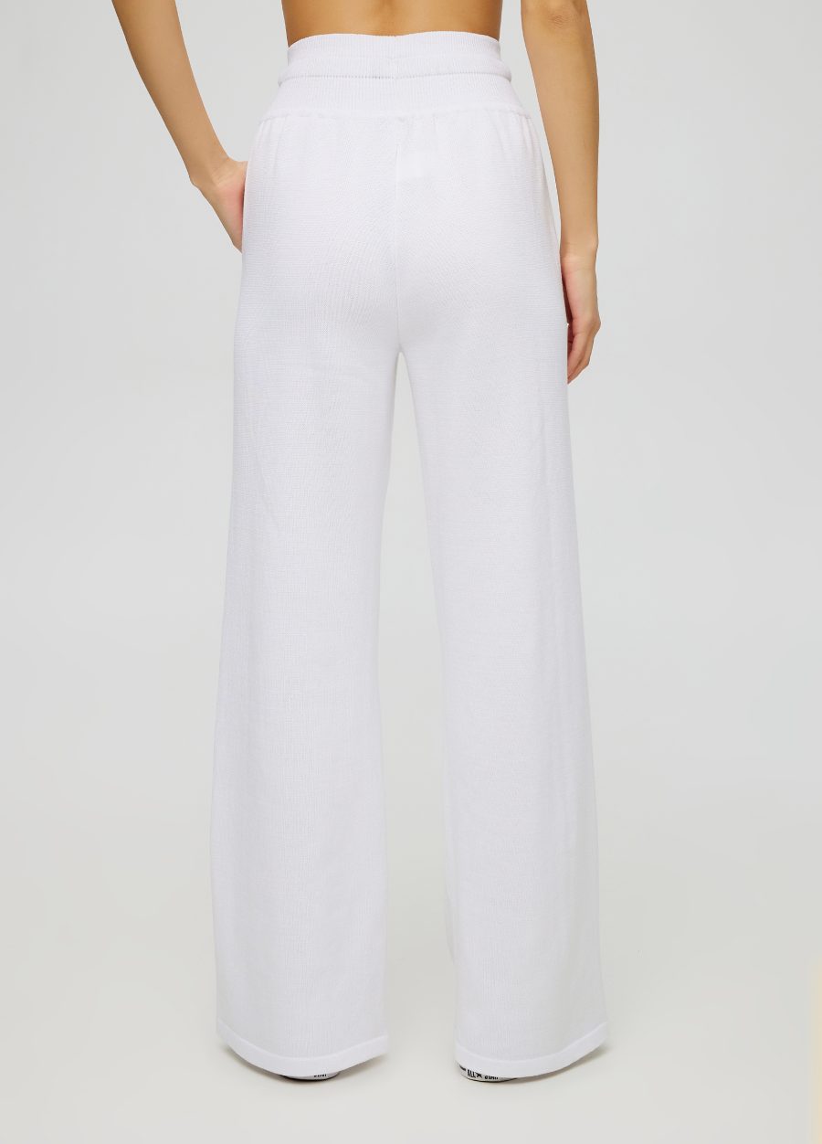 PANTS WHITE knitted with pockets 5005-Collections_Ready to Wear_4