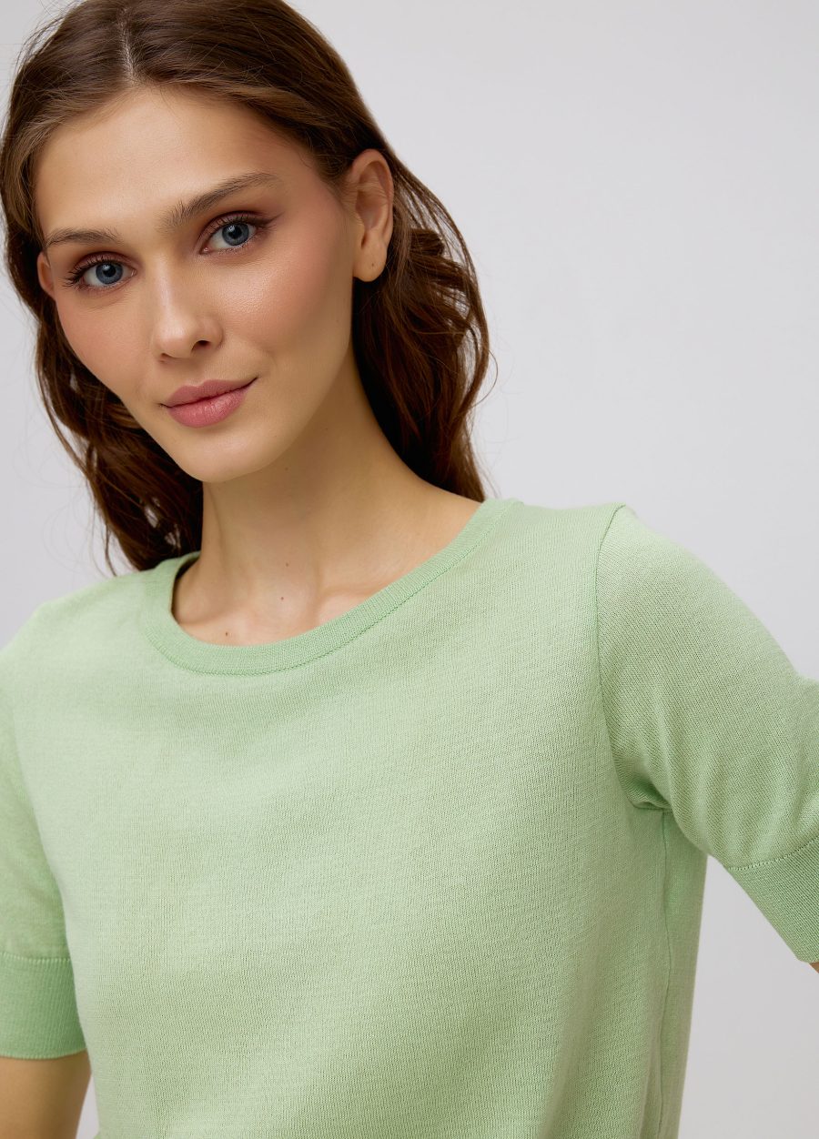 JUMPER GREEN made of 100% cotton 3040-Collections_Ready to Wear_2