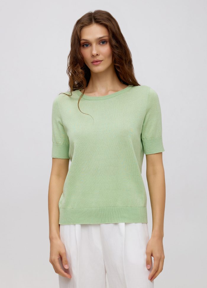 JUMPER GREEN made of 100% cotton 3040