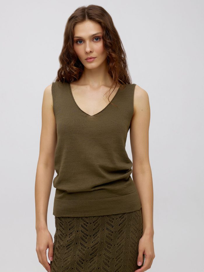 HAKI T-shirt made of linen 5031