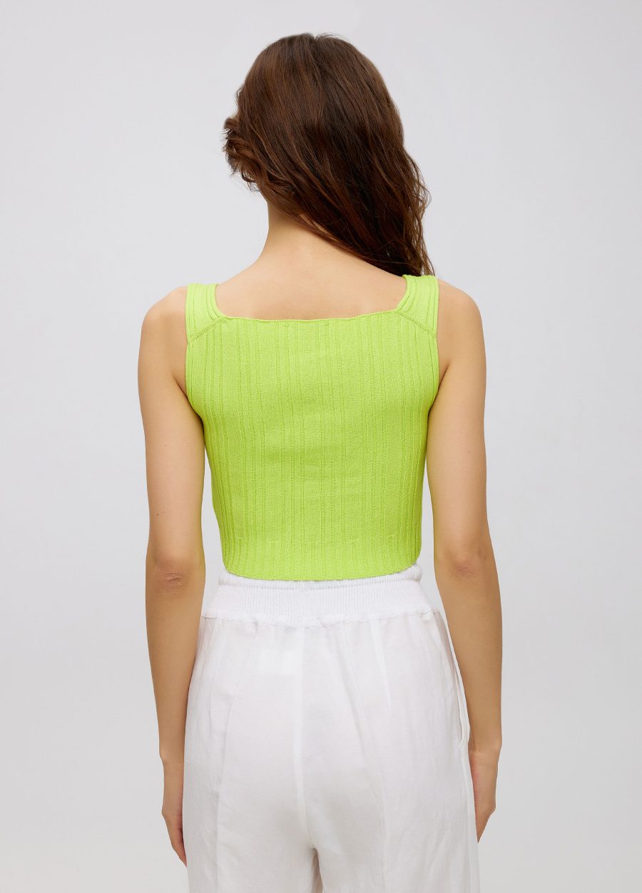 TOP SALAD T-shirt with ribbing 4025-Collections_Ready to Wear_3